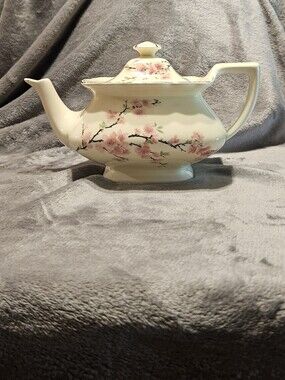 Vintage "Peach Blossom" Tea pot by W.S. George